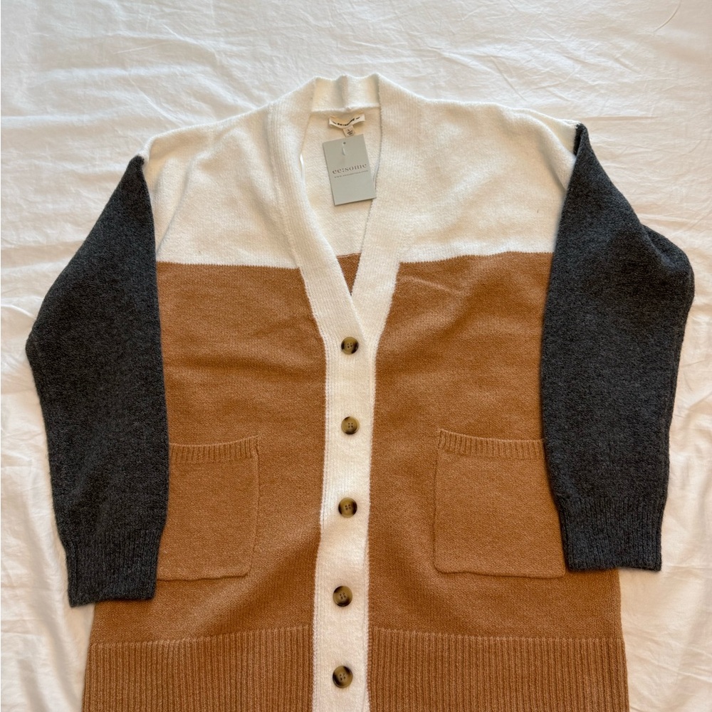 Eesome Soft Cream Cardigan